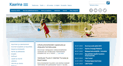 Desktop Screenshot of kaarina.fi